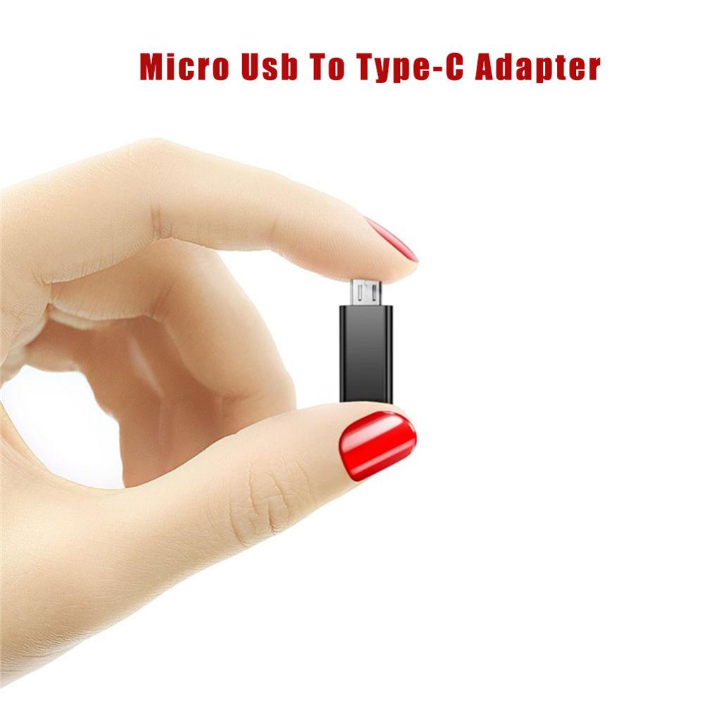 Typ-C Adapter USB C zu Micro USB Kabel Legierung Micro USB Stecker auf Typ C Weibliche Adapter Konverter anschluss für Telefon Tablet