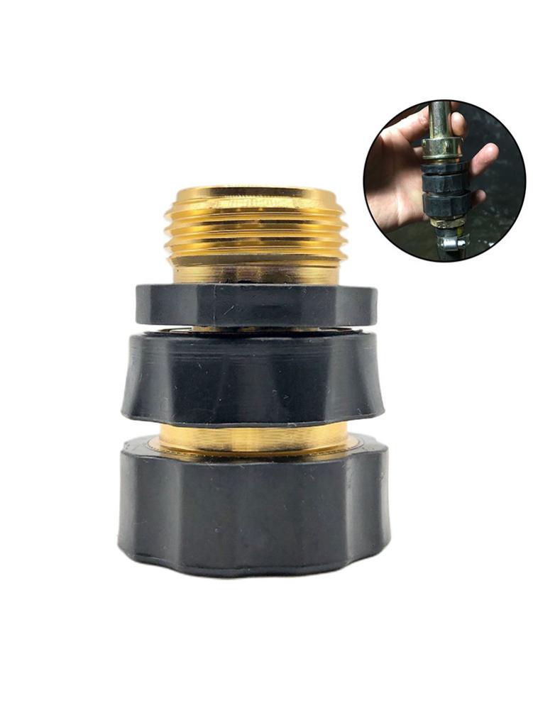 Aluminum Alloy Water Pipe Quick Connector Aluminum Garden Hose Fitting Water Hose Connectors for Hoses Washing Machines Ships