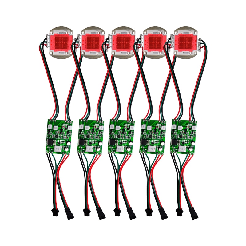 WS2811 high power led pixel module;DC12-24V input;30W addressable RGB full color pixel floodlight