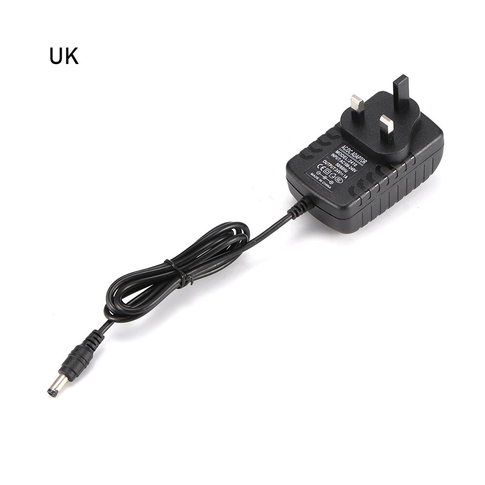 100-240V AC to DC Power Adapter Supply Charger Adapter 24V 1A EU UK US Plug for Mist Maker Fogger Atomizer