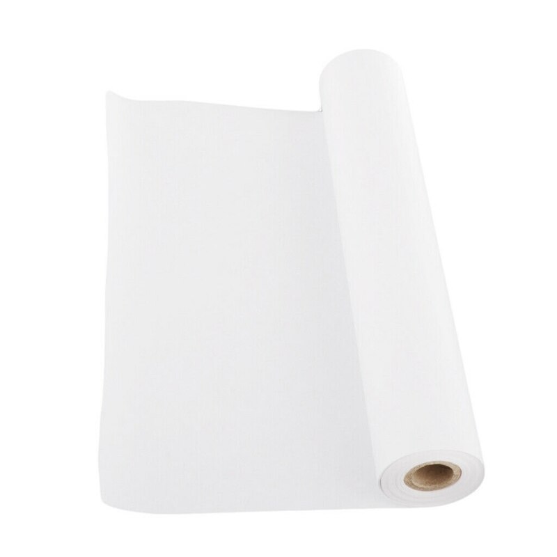 Rollo de papel blanco de dibujo de 10M, rollo de papel, suministros de arte reciclable, papel reciclable de