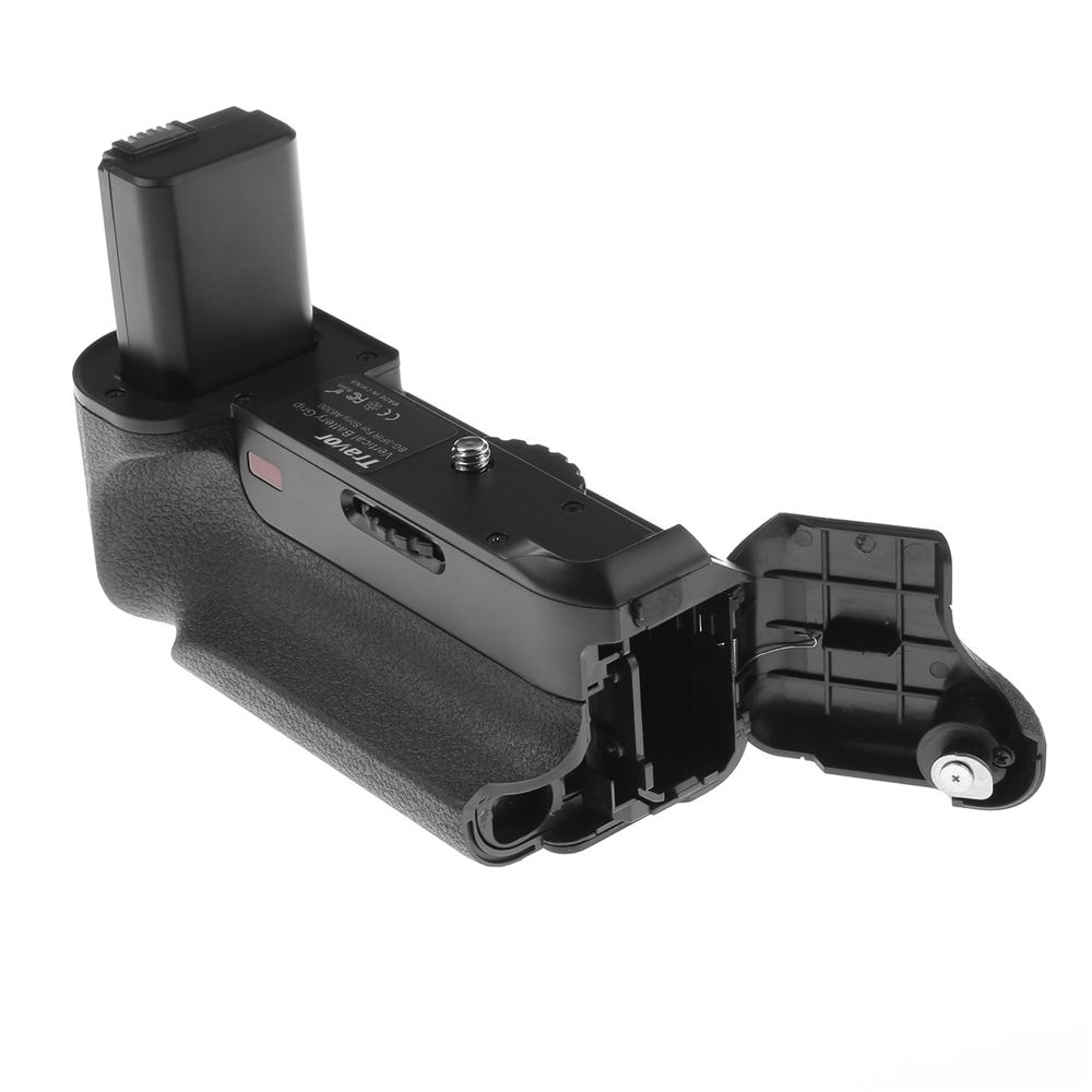 Jintu Verticale Power Battery Grip Houder + Ir Remote Kit Voor Sony A6300 Camera Met Een 2-Step Verticale ontspanknop