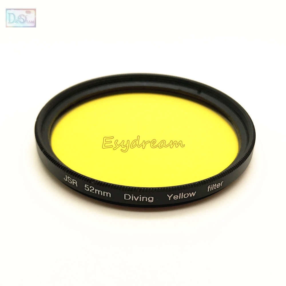 52mm 58mm 67mm Wasserdicht Gelb Filter für Meer Tauchen Unterwasser Kamera Gopro Xiaomi Yi Sjcam Farbe Umwandlung 52 58 67mm