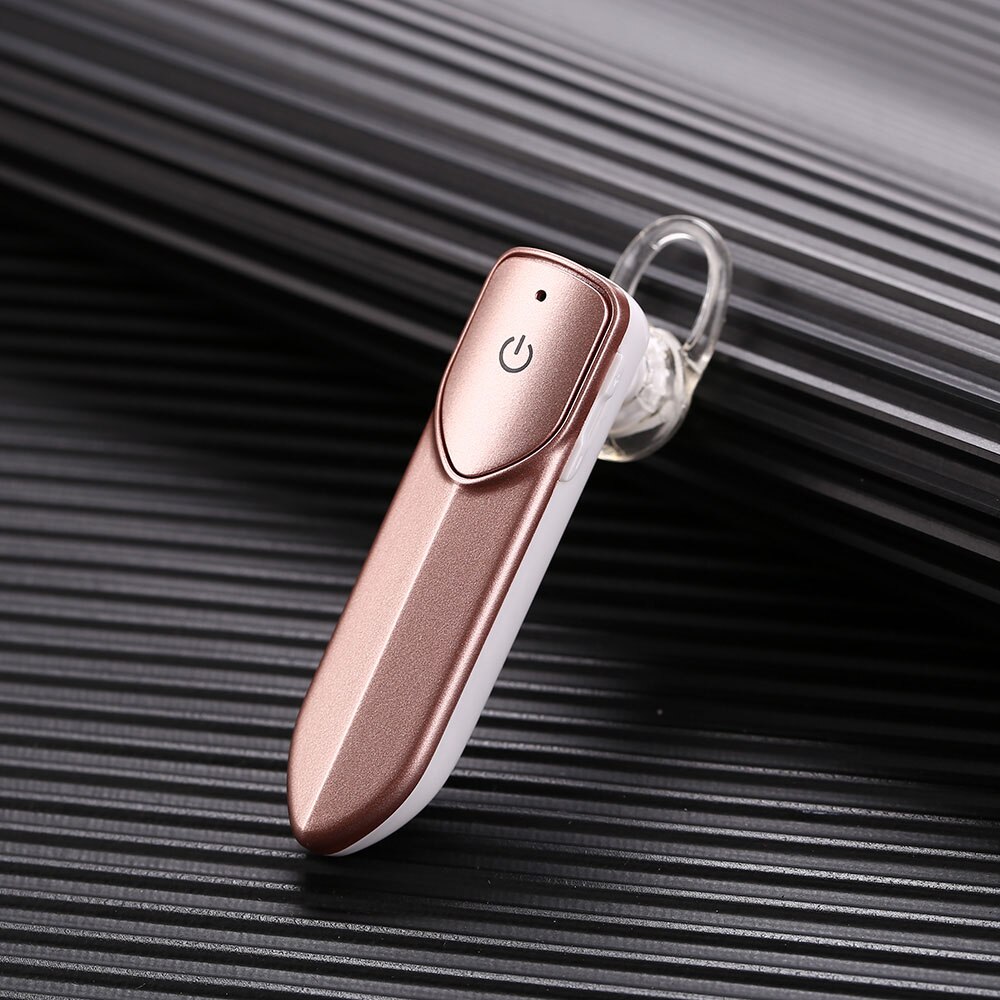 Kebidu sem fio bluetooth fones de ouvido esporte bluetooth handsfree estéreo baixo com microfone fone para iphone xiaomi: A Rose Gold