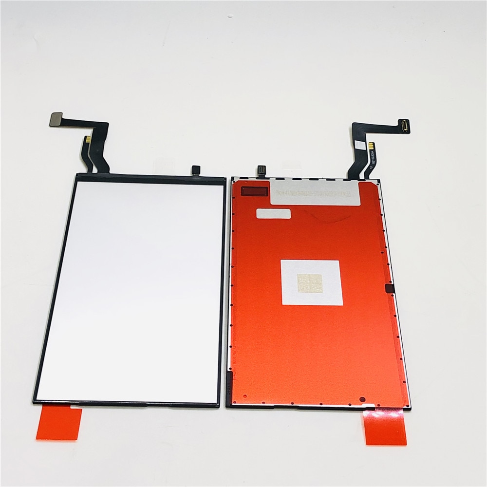 10pcs LCD Display Digitizer Backlight Film with Flex Cable 3D Metal Shied Plate for iPhone 5 6 7 8 plus 4.7 5.5 inch Back Lighty