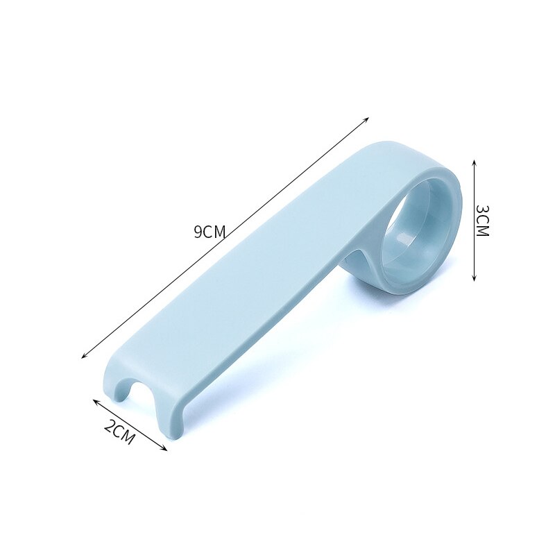 Badkamer Benodigdheden Lifting Apparaat Raak Cartoon Slak Abs 1Pcs Wc-deksel Handvat Draagbare Seat Lifters Voor Huishoudelijke: light blue