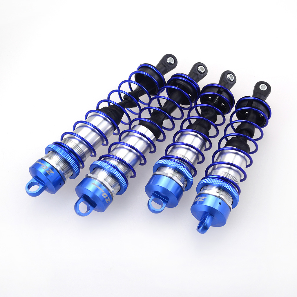 ZD Racing 4PCS Metal Shock Absorber 120mm Front&amp;143mm Rear Damper Suspension for 1/8 RC Car HSP DHK HPI Traxxas JLB Wltoys Drift