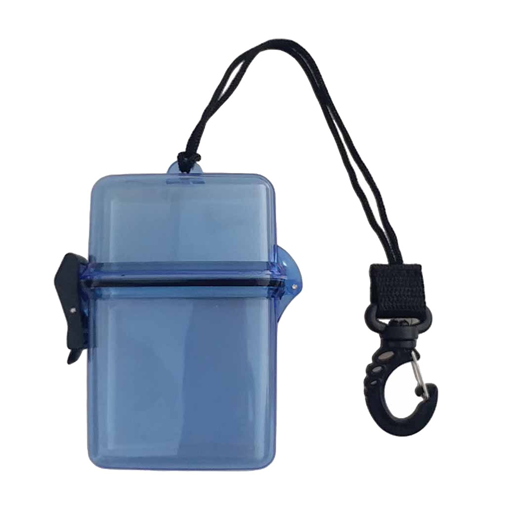 Bolsas de buceo de plástico contenedor de caja seca impermeable con Clip giratorio de buceo Kayaking Sailing