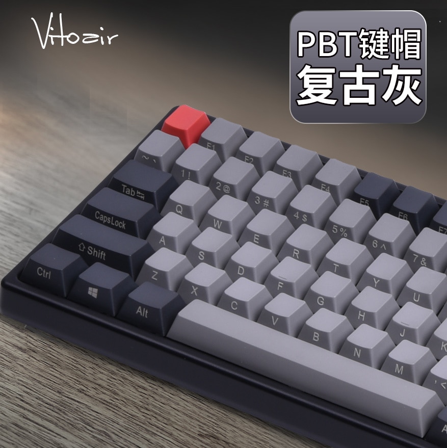 84 keys/set PBT Key cap Side/Top Printed Customization Mechanical Keyboard keycaps