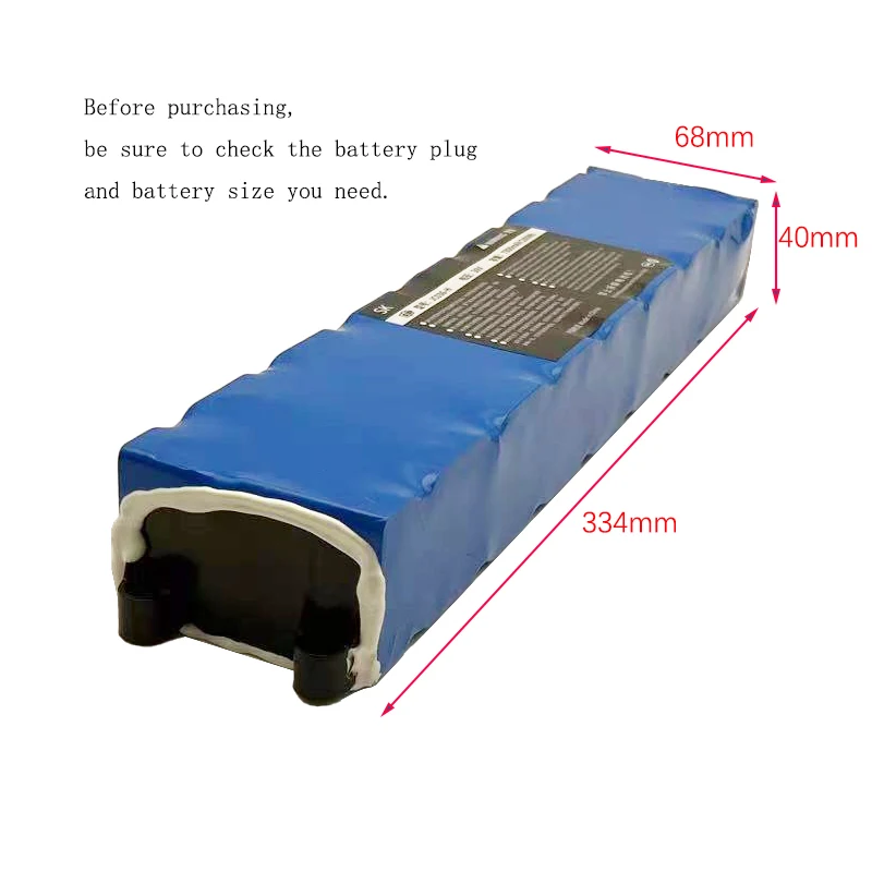 10S3P 36V/42V Nagelneu und original 7800mAh Effiziente wasserdichte Elektroroller-Lithiumbatterie mit BMS für Scooter Balanced