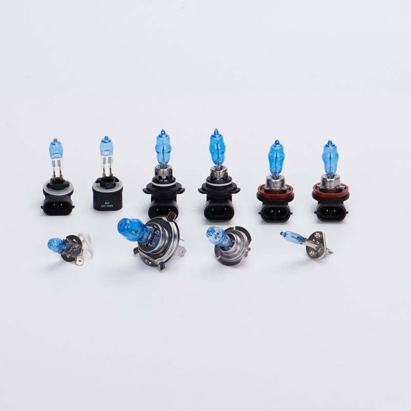 6pcs 12V 100W 6000K 3000K White Yellow/GOLD Auto Car HOD Halogen Bulbs Lamps H1 H3 H4 H7 Replacement Headlight Fog Lights