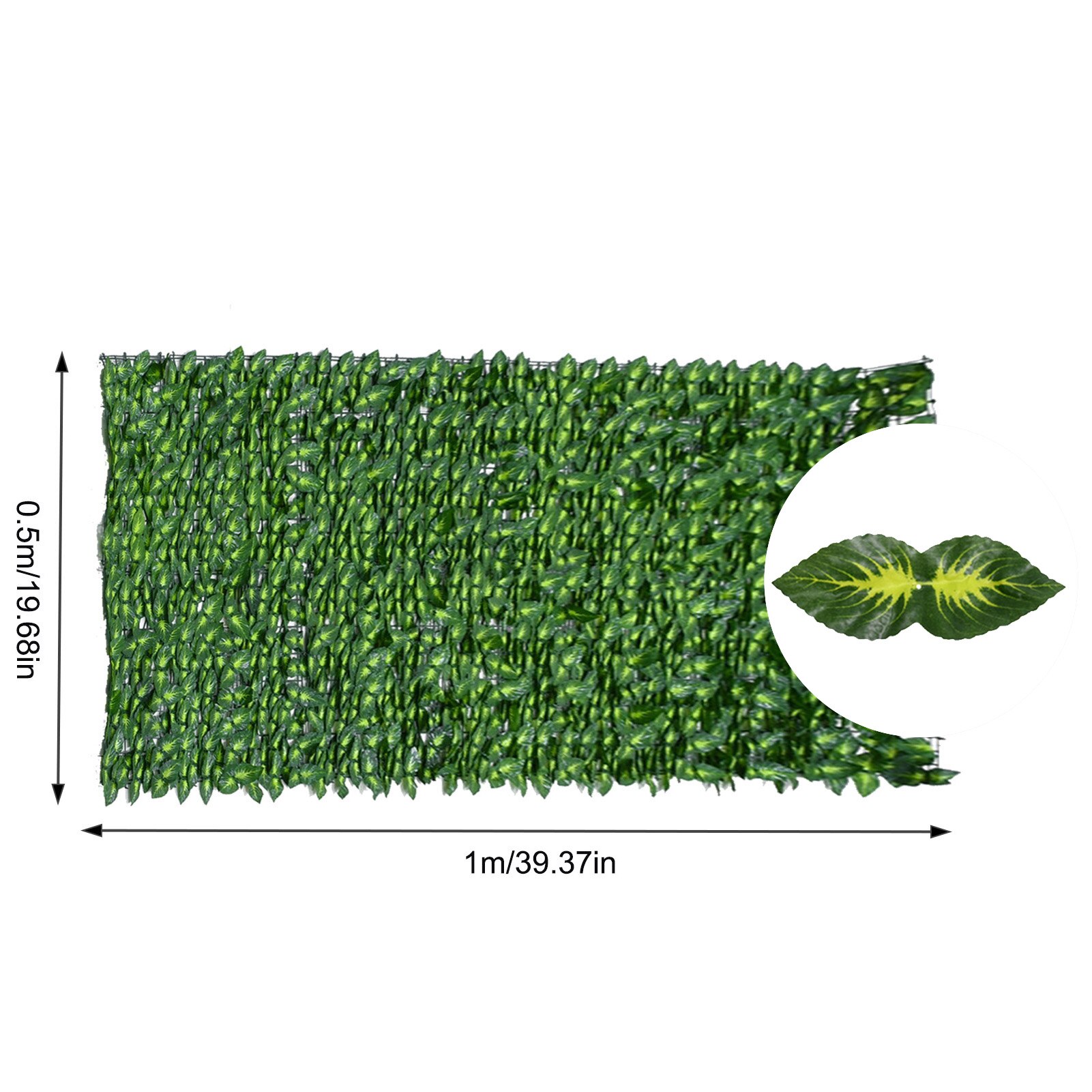 Retractable Artificial Garden Trellis Fence Expandable Faux Ivy Privacy Fence Wooden Garden Wall Fence Panel Plant Climb Trell