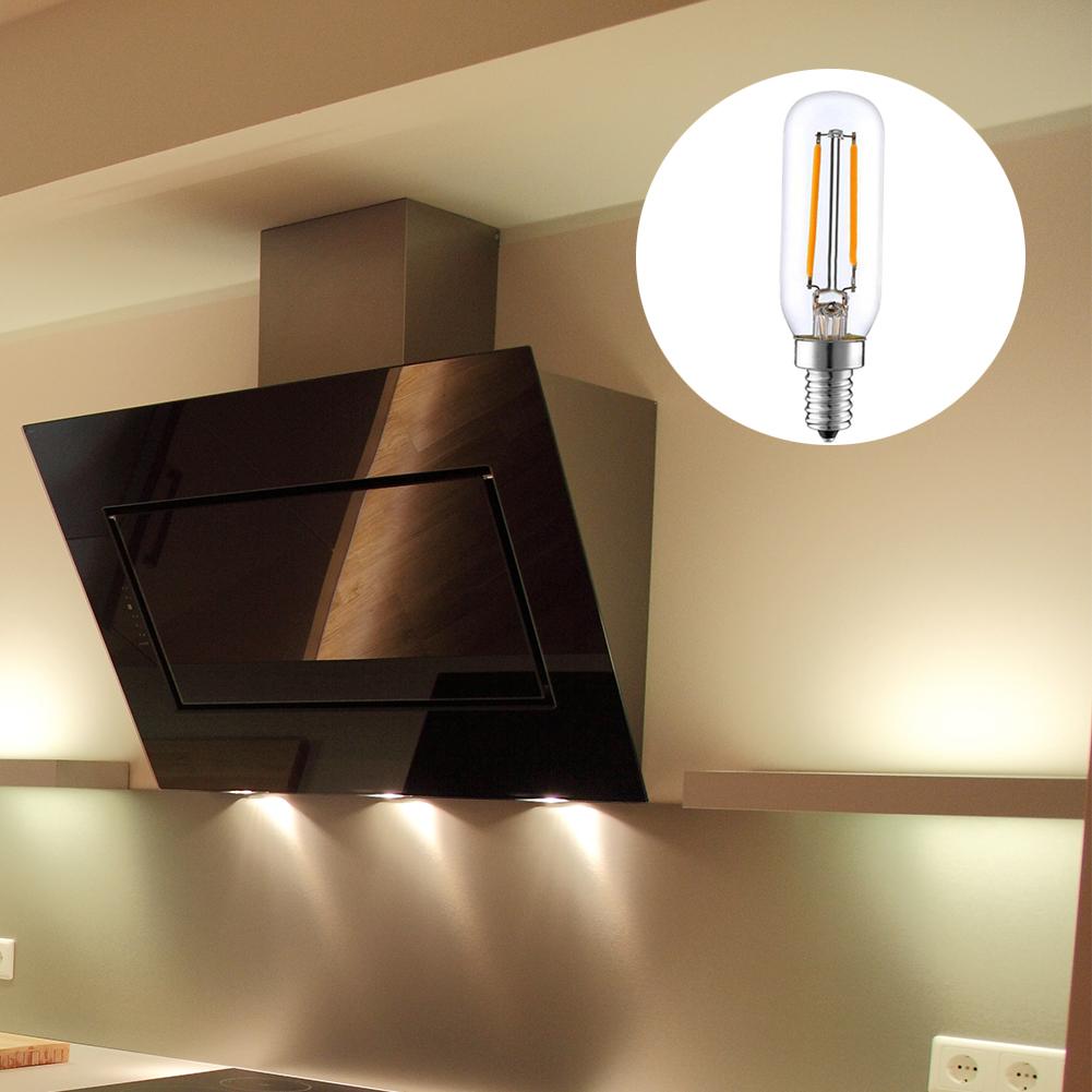 T25led 2W Edison Bulb E14 Tube Bulb LED 2w Glass Range Hood Range Hood Bulb 110V LED Filament Light Bulb For Home Lighting