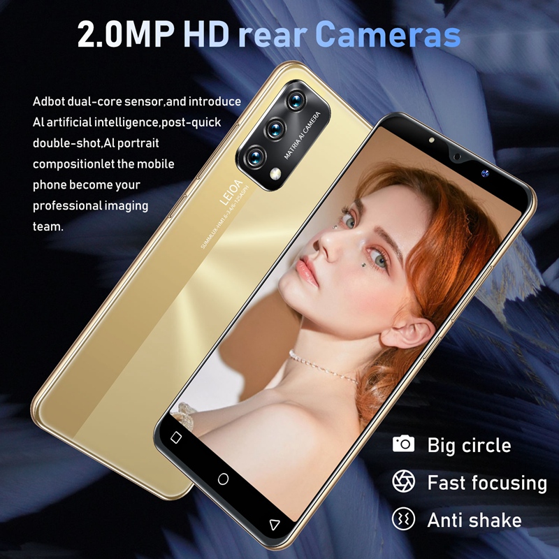 Q3 Pro Smart Phone 5.0 Inch MTK6572 Dual-Core 512MB RAM+4GB ROM Dual Card Dual Standby Android 4.4 Phone EU Plug