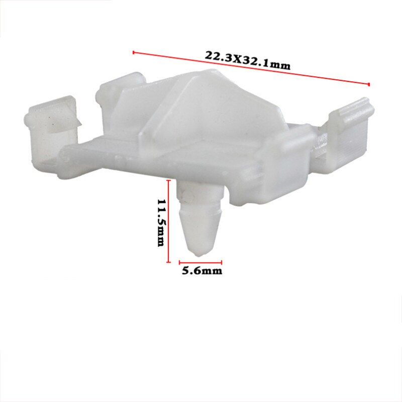 2 szt. Osłona drzwi samochodu boczna dokładka koralik podłogowy pasek robić usuwania zarysowań plastikowe zapięcia klipsy robić mercedes-benz Viano Vito sprinter