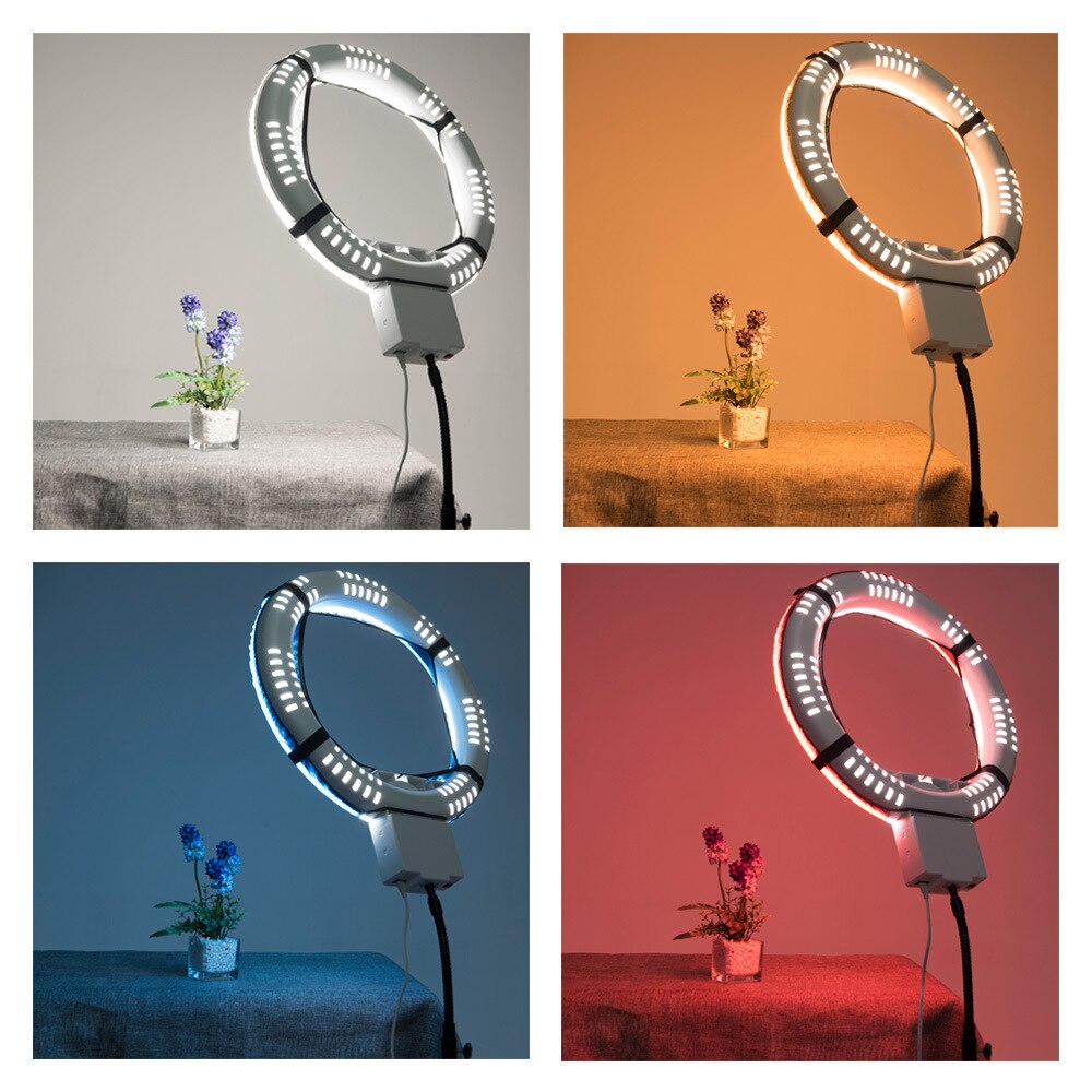 Let softbox stof diffuser med blød lys stof justerbar ring lys hvid blød elastisk dæksel diffuser belysning tilbehør