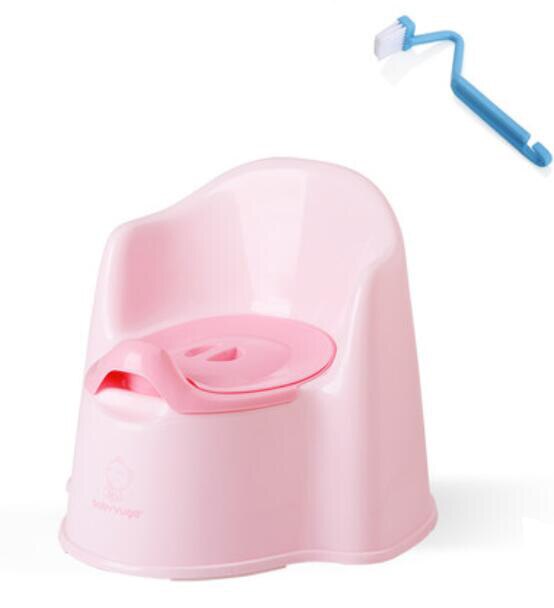 Infant Baby Portable Toilet Potty Seat Plastic Children Potty Toilet Training: Pink