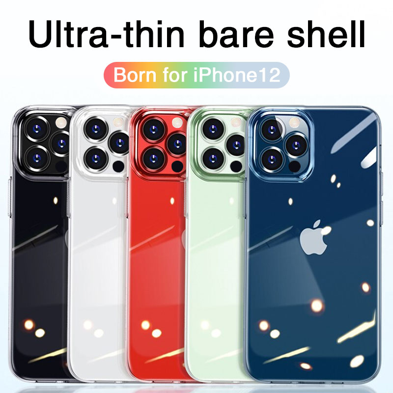 Ultra cienki przezroczysty futerał na telefon iphone 11 12 pro max futerał X XS MAX XR przezroczysty futerał na iPhone 6 7 6S 8 Plus 5 12 Mini okładka