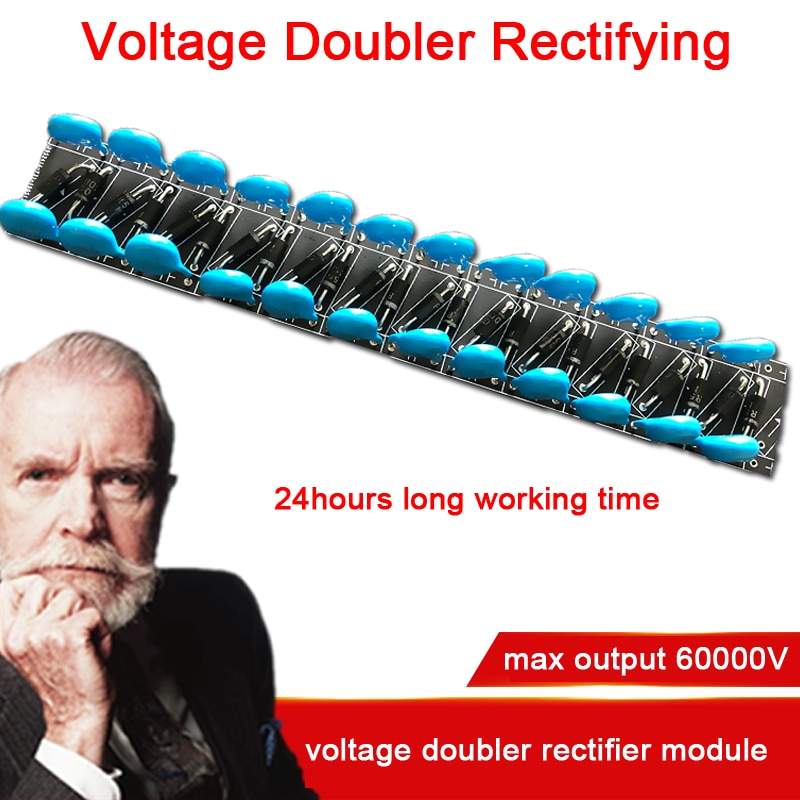 DYKB Voltage Doubler Rectifying circuit board 24 Times Rectifier 60000V High Voltage Multiplier electrostatic generator