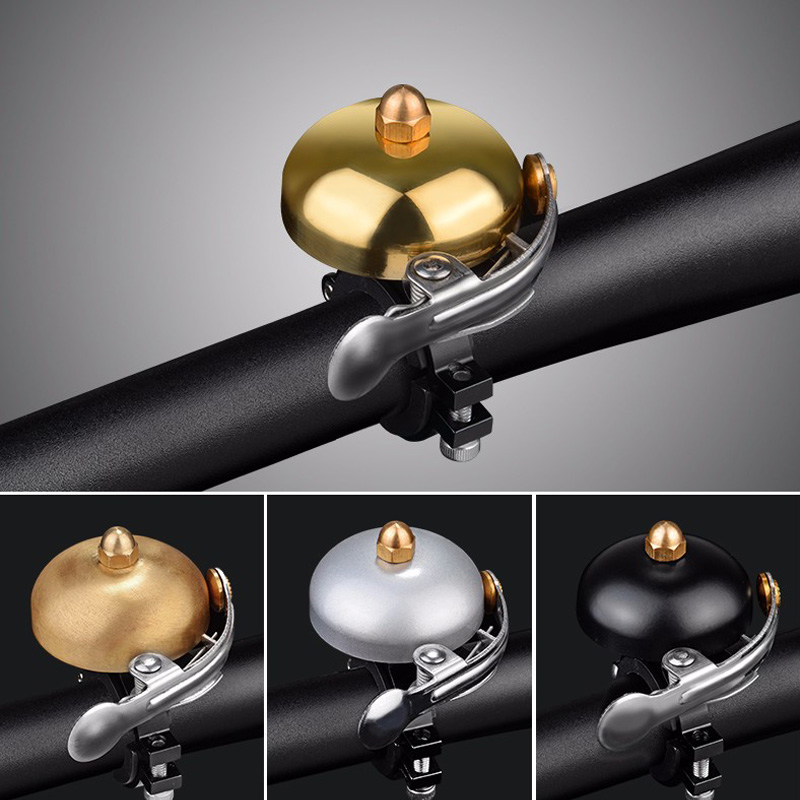 ROCKBROS Bicycle Bike Bell Portable Mini MTB Mountain Road Bike Horn Cycling Safety Alarm Warning Ring Bicycle Accessories