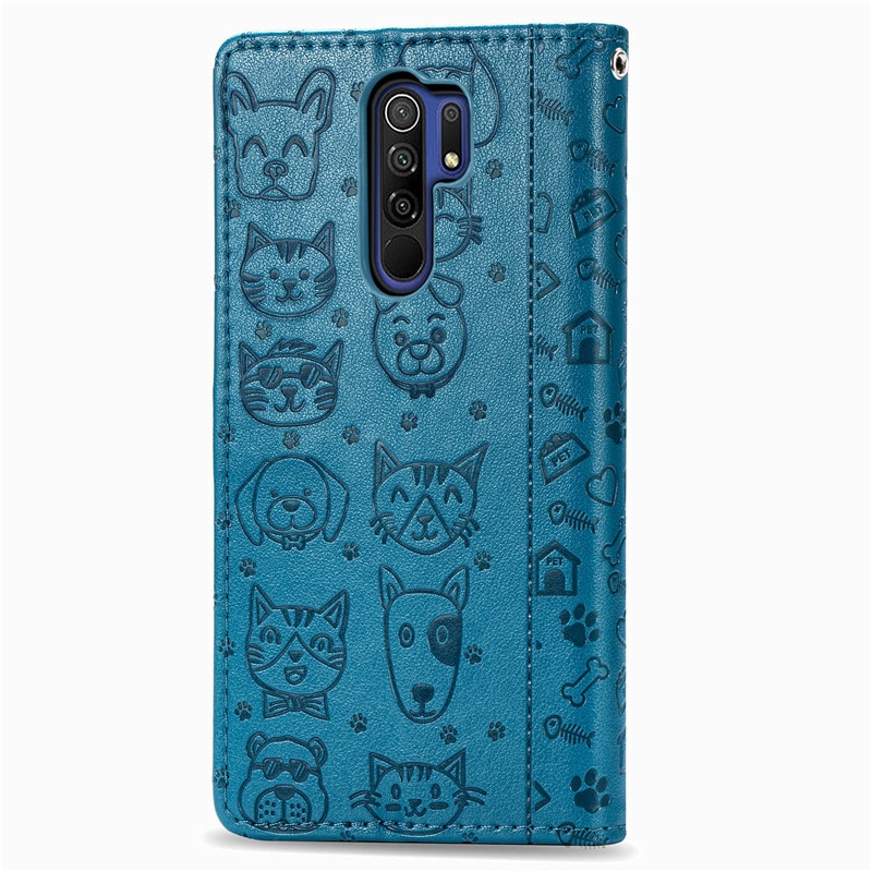 Case Voor Xiaomi Redmi 9 Case Flip Wallet Magnetic Stand Pu Lederen Telefoon Tassen Voor Xiaomi Redmi 9 Redmi9 Luxe case Coque Cover