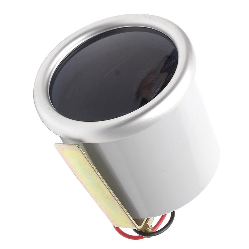 52mm 12v universal ledet bilmåler olie temperaturmåler olie temperatur overvågningsinstrument