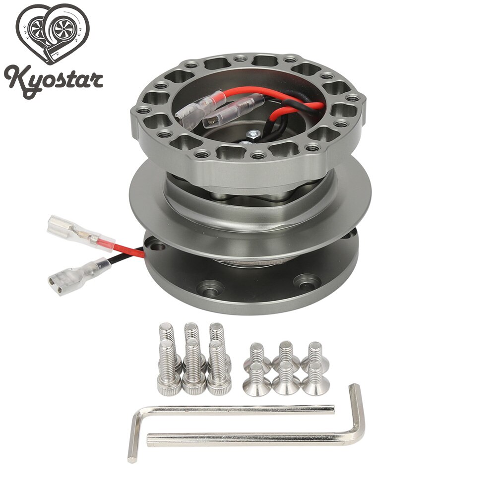 Universal Boss kit 12 Blots Racing Car Steering Wheel Quick Release Hub Adapter Boss Kit