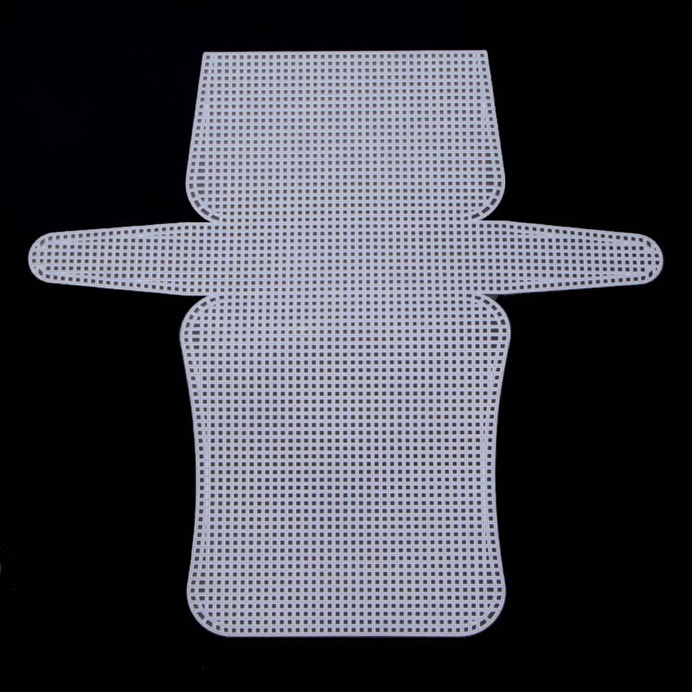 DIY Woven Bag Grid Cross Stitch Plastic Template Sheet Gold Velvet Thread Woven Bag Can Be Cut Material Bag: M