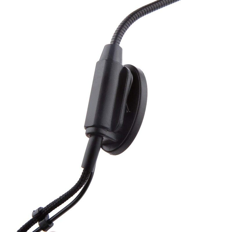 Back Electret Unidirectional Headband Microphone With Plug With Flexion Jack