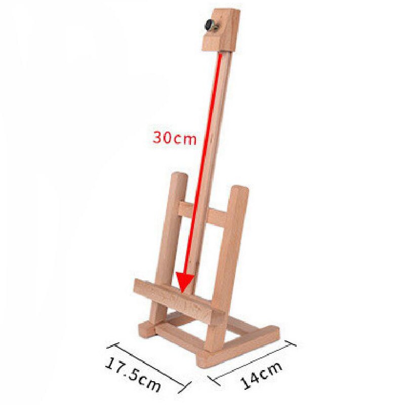 Adjustable Wooden Sketch Easel For Artists Painting Stand H-frame Table Diy Arts Photo Cards Displaying Oil Paint Art Supplies