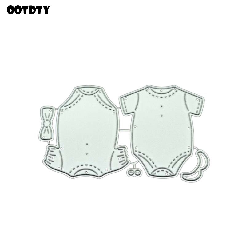 Baby Clothes Metal Cutting Dies Stencil Scrapbooking DIY Album Stamp Paper Card Embossing Decor Craft Dies for: Default Title