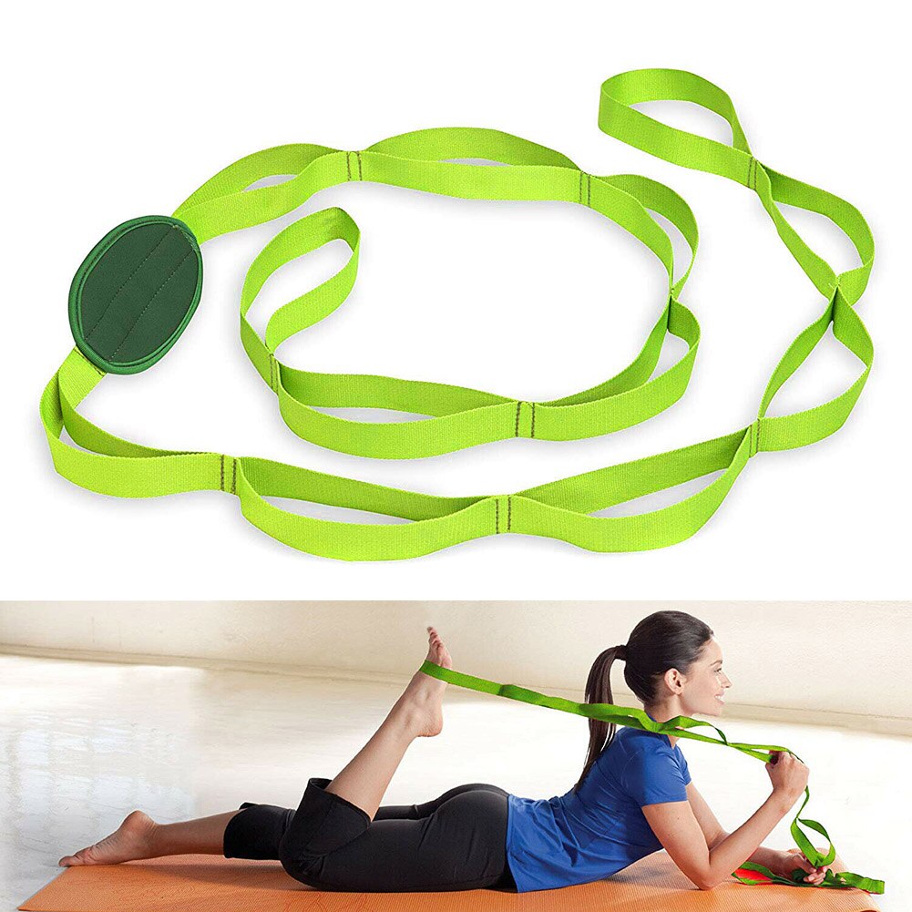 Przywróć elastyczność multi-chwyt rozciągliwy pasek joga pas rozciągający dla zdatność mężczyźni kobiety YS-Kup: Default Title