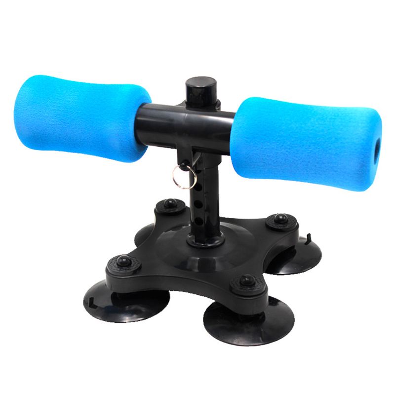 Sit Up Equipment, Sit-Ups Exercise Bar Machine for Floor with 4 Adjustable Posit N58B