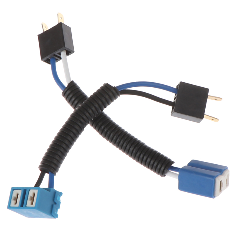 Car H7 Headlight Ceramic Bulb Holder Extension Automotive Wire Halogen Adapter Socket Lamp Connector 1PC