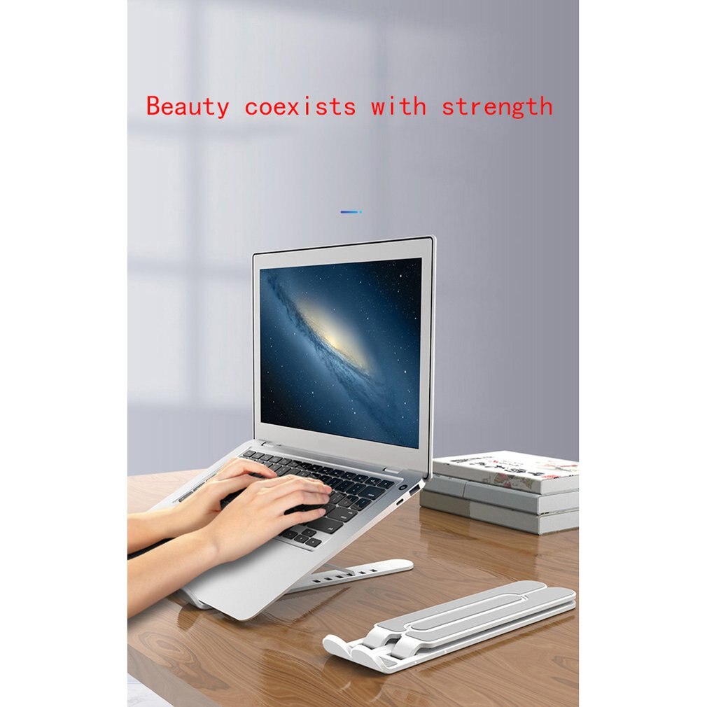 Portable Laptop Stand Foldable Support Base Notebook Stand For Macbook Pro Lapdesk Computer Laptop Holder Cooling Bracket Riser