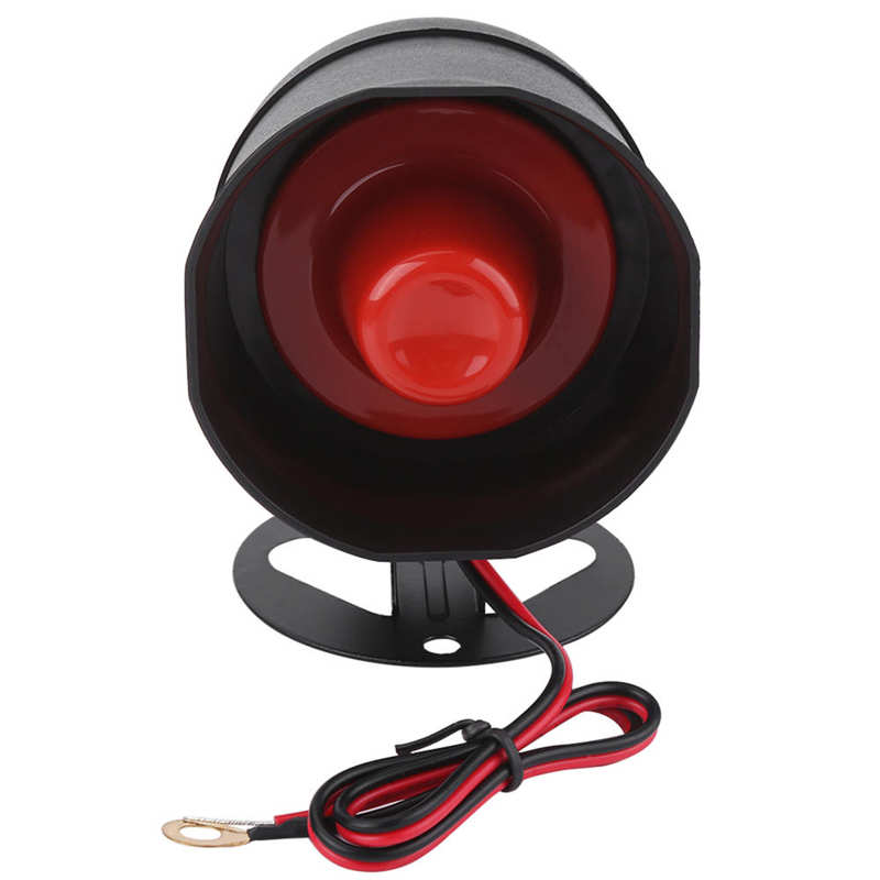 LB100D/L253 Universal 1 Way Car Alarm Vehicle System Protection Security System Keyless Entry Siren+2 Remote Control Burglar