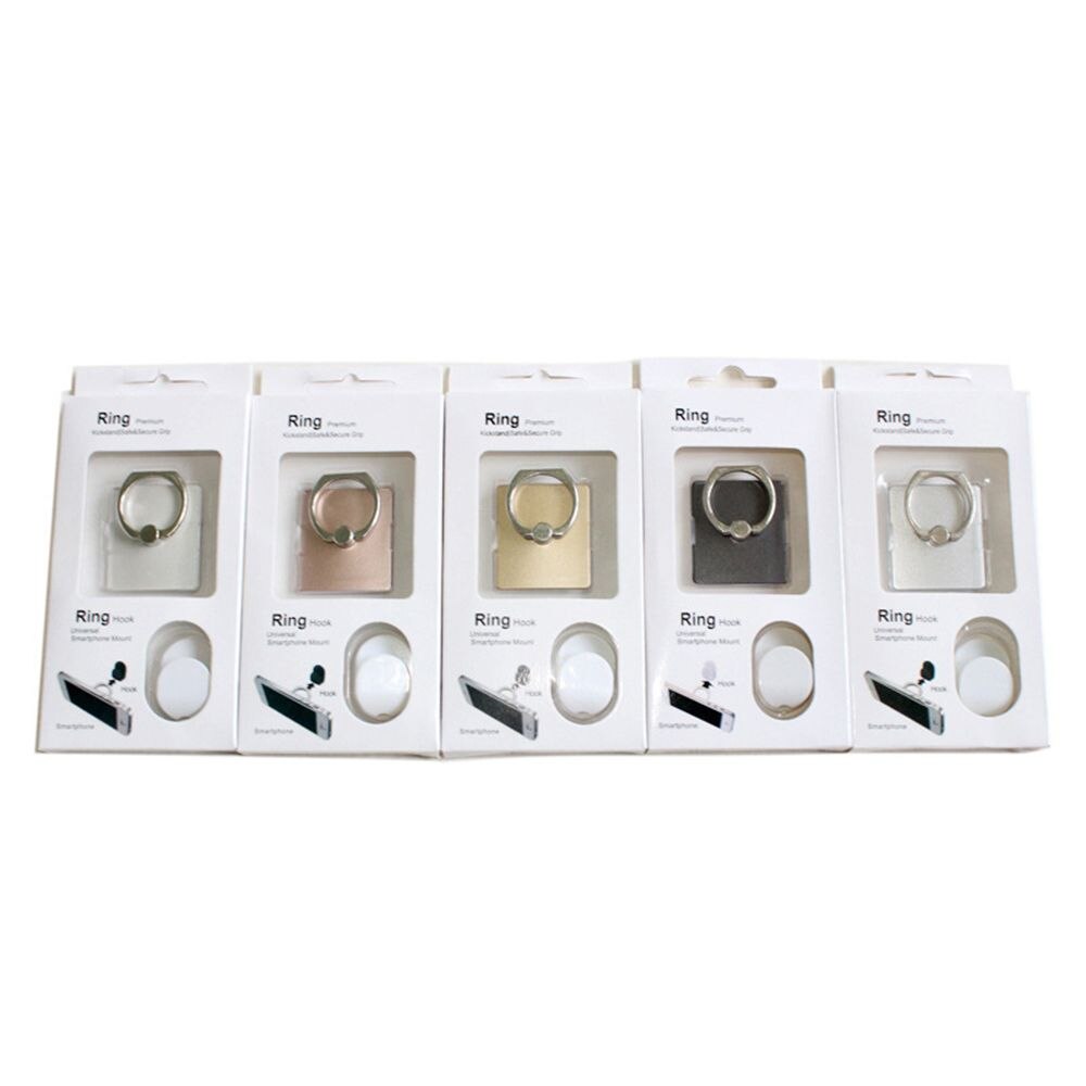 Hook Finger Ring Sticky Mount Stand Holder for Cell Phone Pad Tablet Anti-Slip Mat