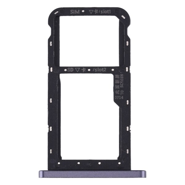 For MediaPad M6 10.8 SIM Card Tray + Micro SD Card Tray for Huawei MediaPad M6 10.8 PC Tablet Replacement Part