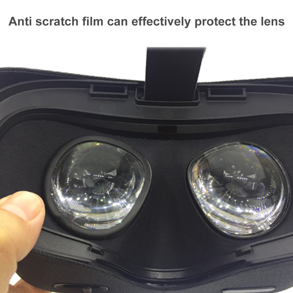 4 pces vr lente protetores tpu anti-risco vr tela película protetora substituição para oculus quest 2