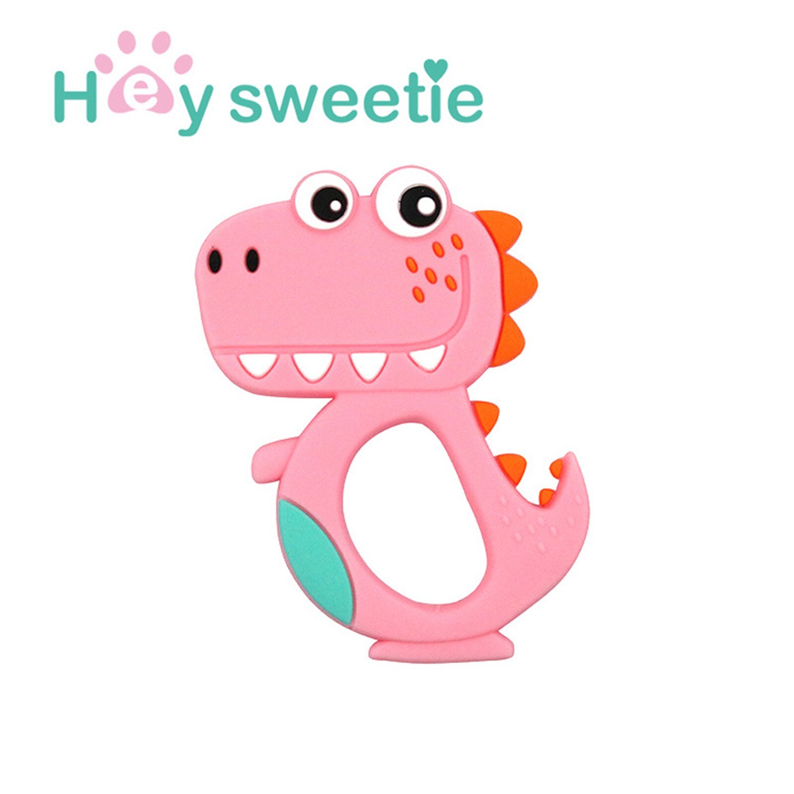 Baby 0-12 Maanden Silicone Bijtring Speelgoed Een Verscheidenheid Van Schattige Dieren Om Uit Te Kiezen Peuters Veilig Kauwen Zorg kinderen Speelgoed: A