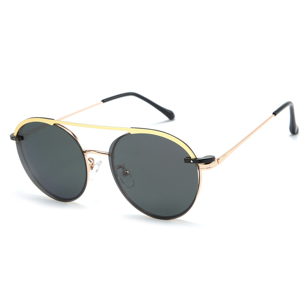 XojoX Sunglasses Men Polarized Magnetic Cover Clip on Sun Glasses Women Metal Oval Optical Eyeglasses UV400 Goggles: c3rosegold