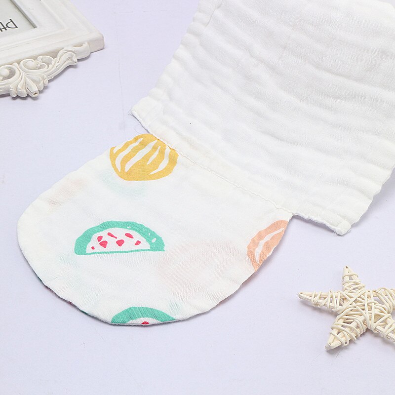 Tecknad fågel kanin elefant djur bebis spädbarn handduk svettabsorberande torkduk bomull dagis svettabsorberande handduk: Vattenmelon