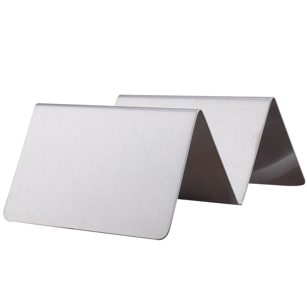 Stainless Steel Taco Holder Display Holders Kitchen Food Rack Shell Taco Houder Molde Cocina Kitchen Tool Taco Holder Rack Shell