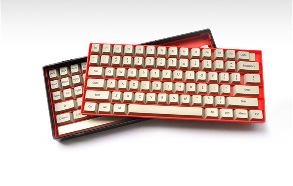 keycap storage box for Cherry DSA SA Transparent plastic keycap storage box Mechanical keyboard keycap storage box