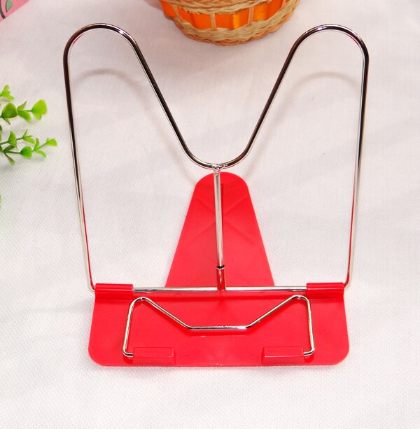 School stationery supplies portable reading books rack reading frame myopia bookend holder books Random Color
