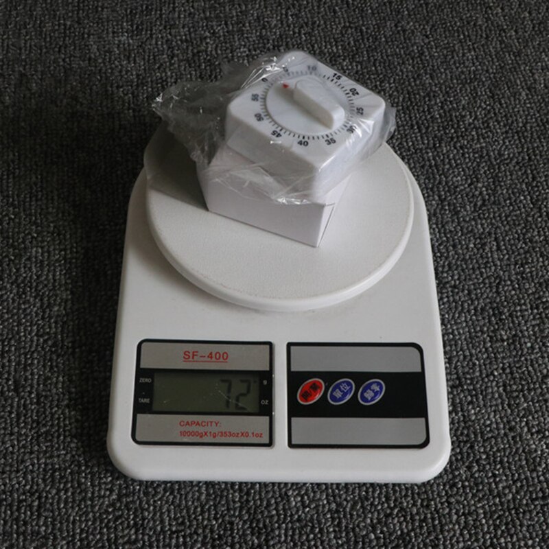 Kitchen Square Timer 60 Minutes Analog Timer Reminder For Kitchen FP8