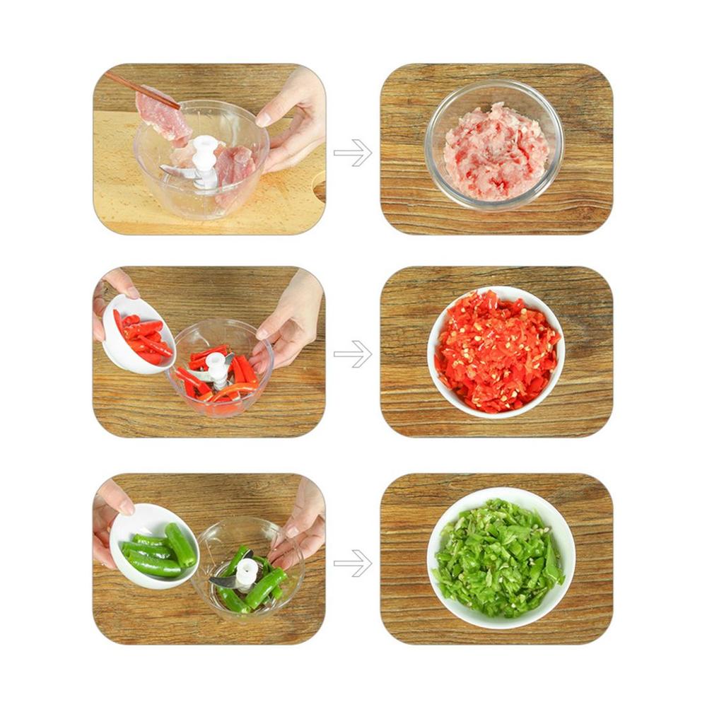 Manual Meat Slicer Fruit Vegetable Nut Meat Chopper Manual Food Processor Machine Kitchen Cooking Acceessories Tools