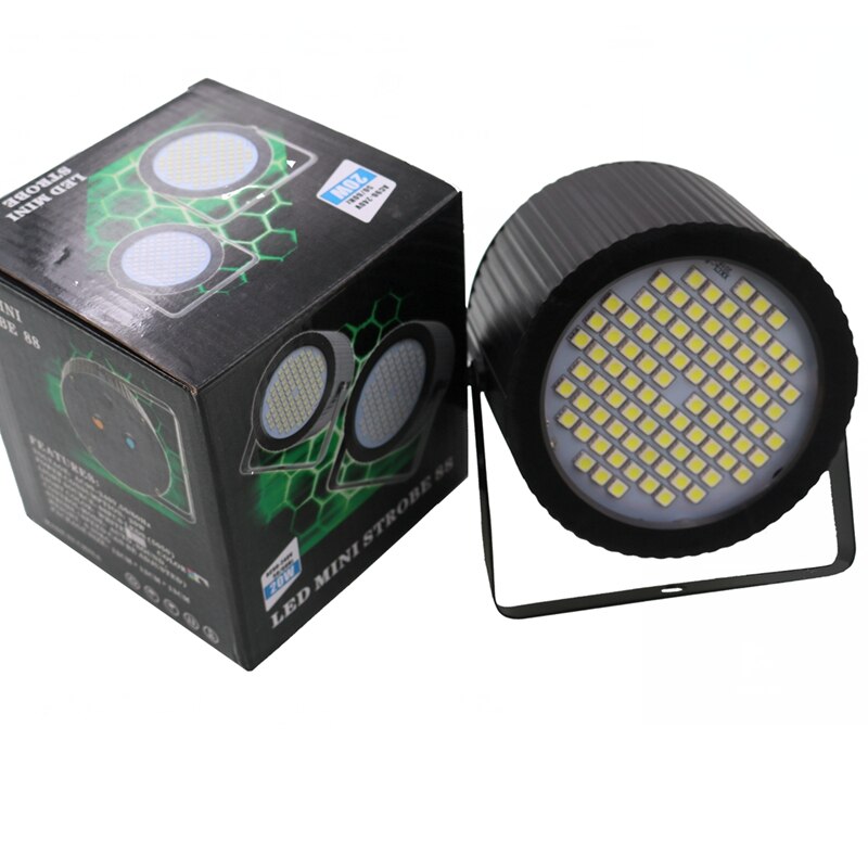 LED bühne Licht 88Leds strobe licht Klang Stimme Musik Kontrolle Stroboskop Blitz lampen beleuchtung Wirkung für Bar Kneipe Party zeigen