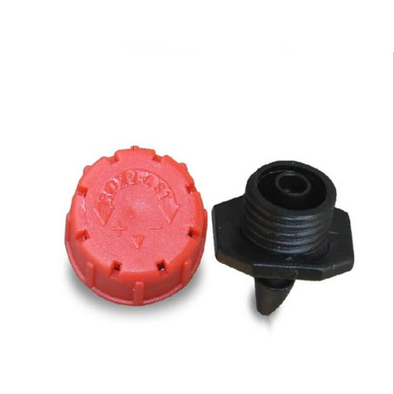 100pcs/set Sprinkler Garden Irrigation Micro Flow Dripper Drip Head Irrigation Sprinklers Adjustable Water Dripper Head
