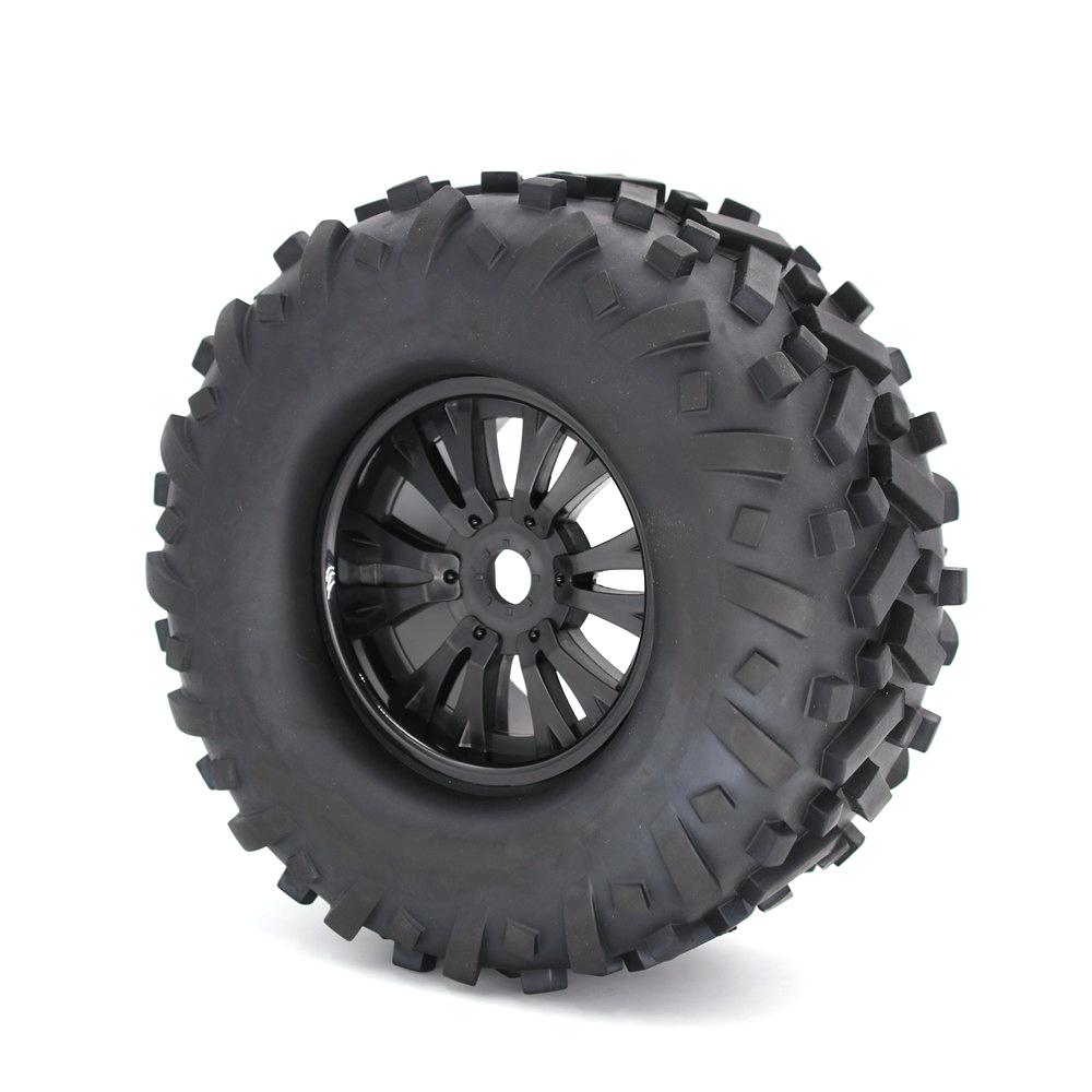 RC Car Wheels - 170mm Off-road Tires - Composite Material Set